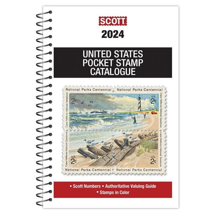 2024 Scott US Postage Stamp Pocket Guide Catalogue Publications