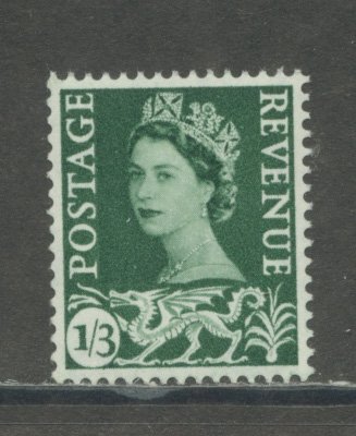 Great Britain - Wales & Monmouthshire 5  MNH cgs
