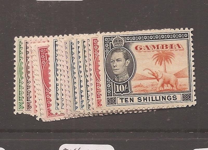 Gambia KGVI Elephant SG 150-61 MOG (1axd)