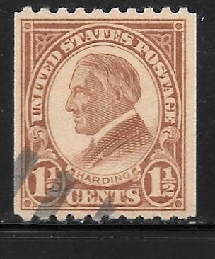 USA 605: 1.5c Harding, used, F-VF