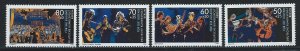 GERMANY SC# 9NB257-60 F-VF MNH 1988