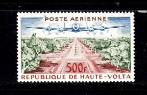 Upper Volta stamp #C3, MNH OG,  CV $14.50