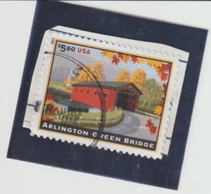 US  Scott #4738 Used Priority Mail Arlington Green Bridge