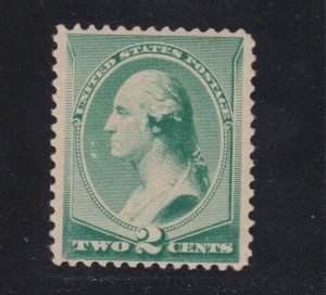 US 213 2c Washington Mint F-VF OG H SCV $50