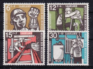 SAAR 1957 Sc#B117-120 Mi#404-407 mnh (DR1505)