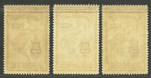 Paraguay 1939 Very Fine MLH Air Post Stamps Collection Scott # C124-6 CV 28.75$