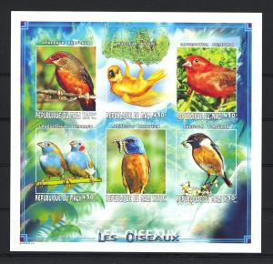 MALI SHEET IMPERF BIRDS