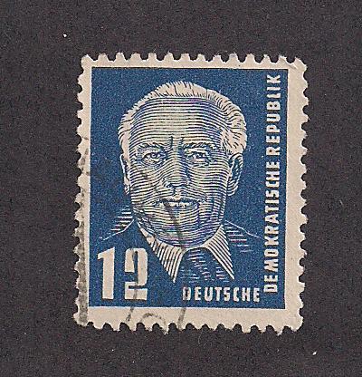 GERMANY - DDR SC# 54 F-VF U 1950