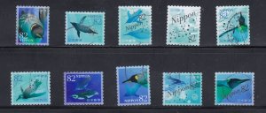 Japan 2017 Sc#4124a-j Penguins used