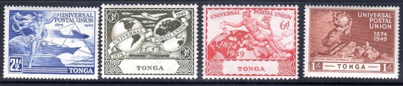 TONGA-- 1949   UPU   issue  -  LIGHTLY HINGED 