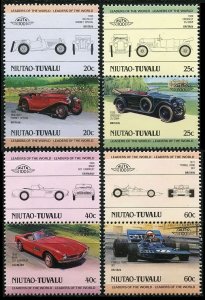 1985 Tuvalu Niutao 37-44Paar Cars