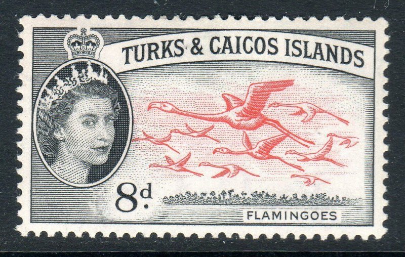 Turks & Caicos  1957-62 ..    sg 245 . 8d  -  MM    