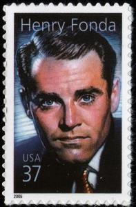 SC#3911 37¢ Legends of Hollywood: Henry Fonda (2005) SA