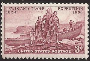 # 1063 MINT NEVER HINGED LEWIS AND CLARK EXPEDITION