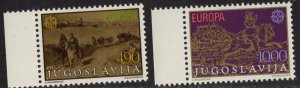 Thematic stamps YUGOSLAVIA 1979 EUROPA 1876/7 mint