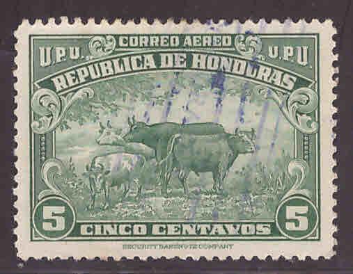 Honduras  Scott C130 Used  stamp