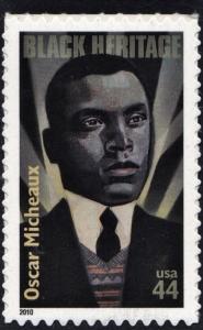 SC#4464 44¢ Oscar Micheaux Single (2010) SA