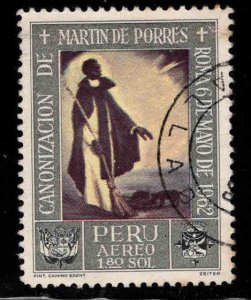 Peru  Scott C198 Used 1965 stamp