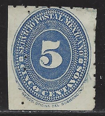 Mexico Scott # 204, mint hr, perf error