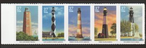 # 3787-3791 MINT NEVER HINGED ( MNH ) SOUTHEASTERN LIGHTHOUSES