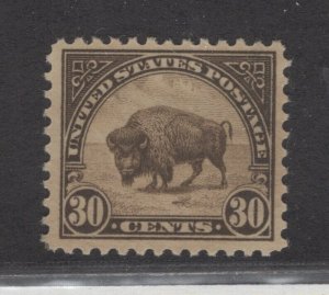 #569 MNH Nice Olive Brown F-VF   (JH 1/30) GP