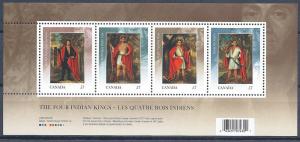 Canada 2010 Souvenir Sheet Sc# 2383b 