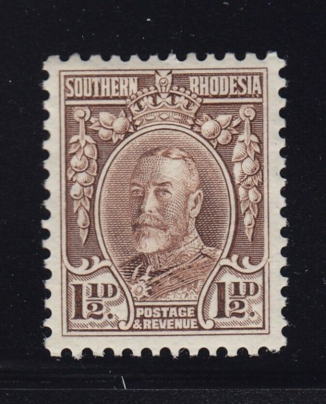 S. Rhodesia Scott # 18b VF OG previous hinged nice color cv $ 63 ! see pic !