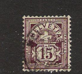 SWITZERLAND 118 VFU C69