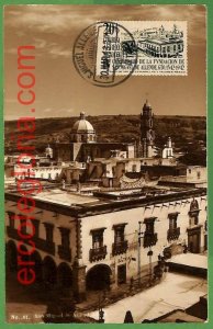 30280 - MEXICO - MAXIMUM CARD - 1943 - architecture-