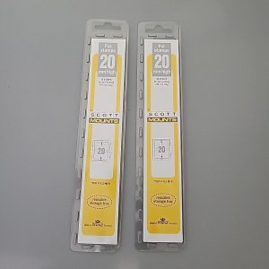 2 PACK Scott/Prinz Strips of 215mm Long Stamp Mount Size: 215x20 #919 Black