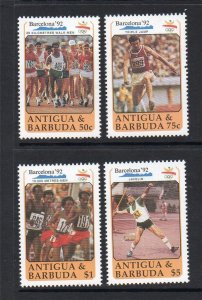 Antigua and Barbuda 1990 MNH Stamps Scott 1329-1332 Sport Olympic Games