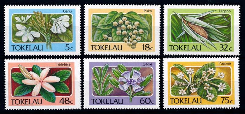 [65220] Tokelau 1987 Flora Trees Plants Pflanzen Flowers Blumen  MNH