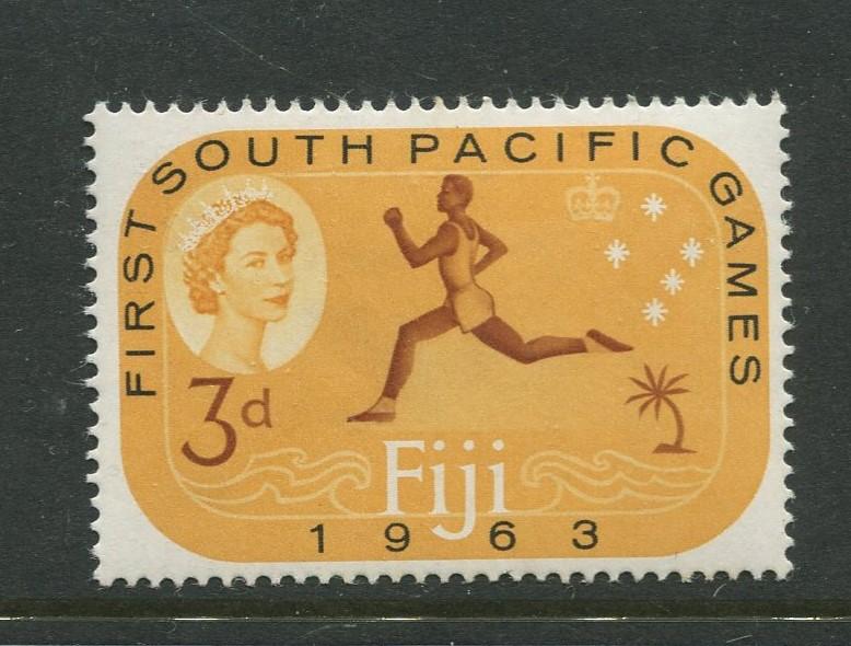 Fiji - Scott 199 - QEII General Issue 1963 - MVLH - Single 3d Stamp