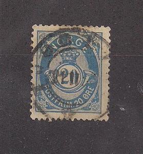 NORWAY SC# 44 F-VF U 1886