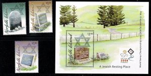 Norfolk Island #938-41 MNH cpl expo Israel