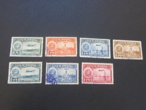 Venezuela 1938 Sc C80,82,85,90-3 FU