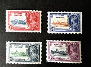 Falkland Islands: 1935, King George V Silver Jubilee, Mint Set