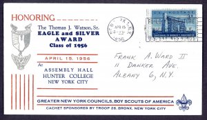 U.S.A. Honoring The Thomas Watson, Eagle and Silver Award (1956) Cover