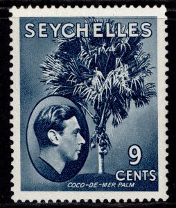 SEYCHELLES GVI SG138ab, 9c grey-blue, M MINT. Cat £25.