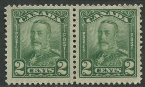 Canada - Scott 150 - General Issue - 1928- MNH -  Horiz.Pair of 2c stamp