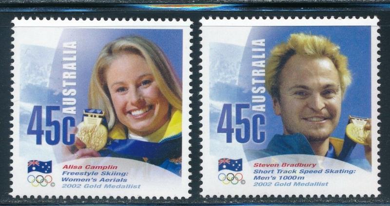 Australia - Salt Lake City Olympic Games MNH #2033-4 (2002)