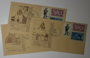 TEXANEX APS Conv San Antonio TX 1971 San Juan Capistrano Philatelic Expo Cachet