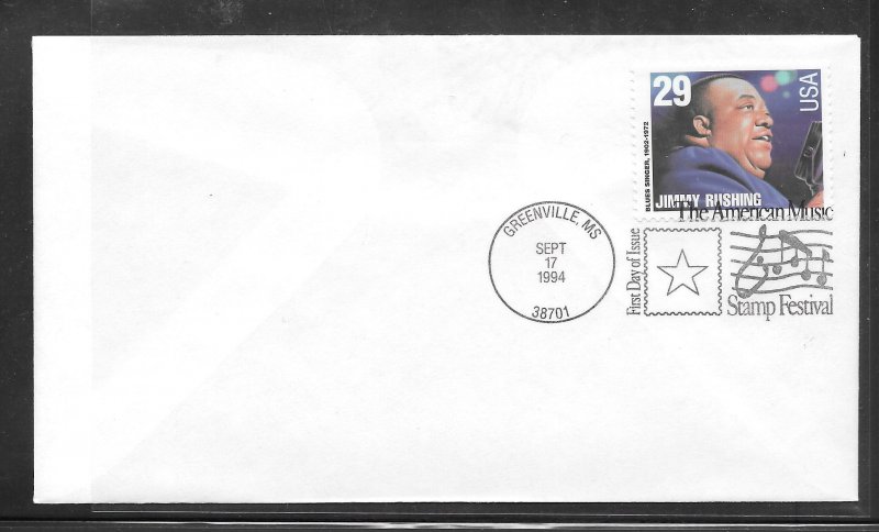 Just Fun Cover #2858 FDC Cover (my2941)