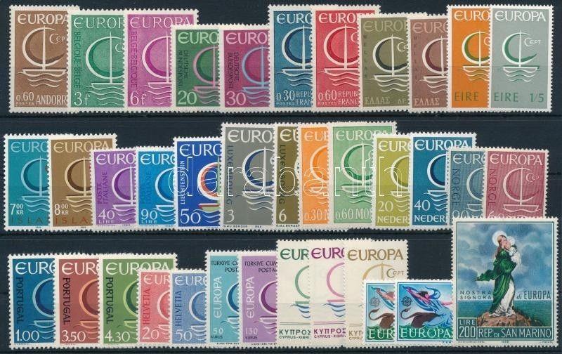 Europa CEPT stamp  Europa CEPT 37 diff stamps 1966 MNH WS239769