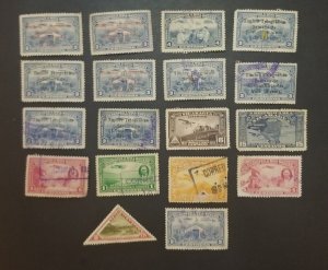 NICARAGUA - AIRMAIL Used and Unused MINT MH OG Stamp Lot T398