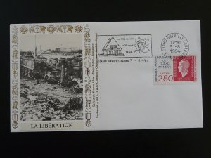world war II Liberation by Canada army ww2 commemorative cover 1991