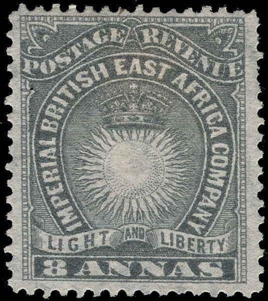 British East Africa Scott 14-30 Gibbons 4-30 Mint Set of Stamps