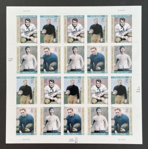 Scott 3808-3818 EARLY FOOTBALL HEROES Pane of 20 US 37¢ Stamps MNH 2003