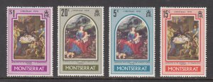 Monserrat Scott #244-247 MH