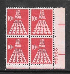 #C72 MNH Plate Block